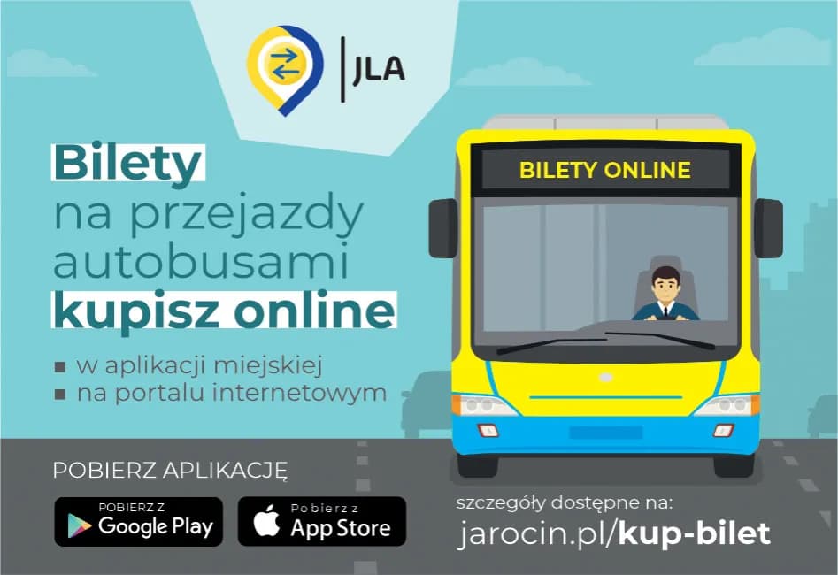 Jarocin: Rozkład jazdy autobusów JLA. Bilety, aplikacje i darmowe kursy!